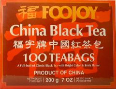 Foojoy China Black Teabags