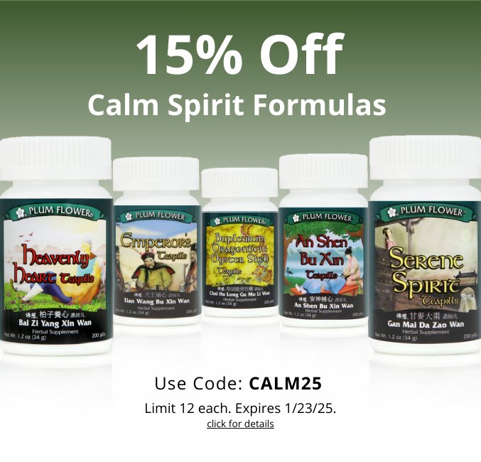 sale on formulas for calming the spirit